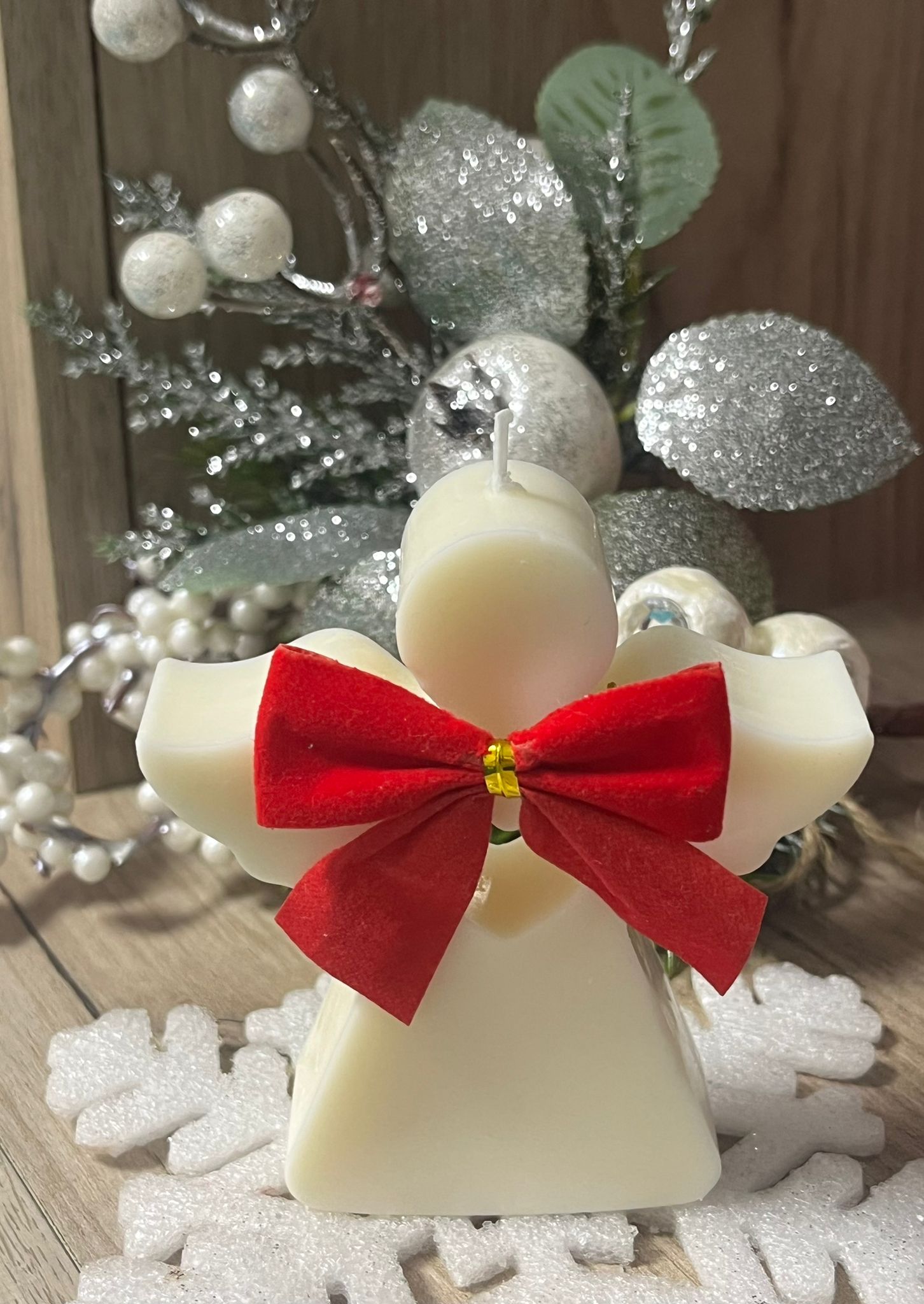 ✨ Lumânare Sculpturală – Îngerul Păzitor ✨👼